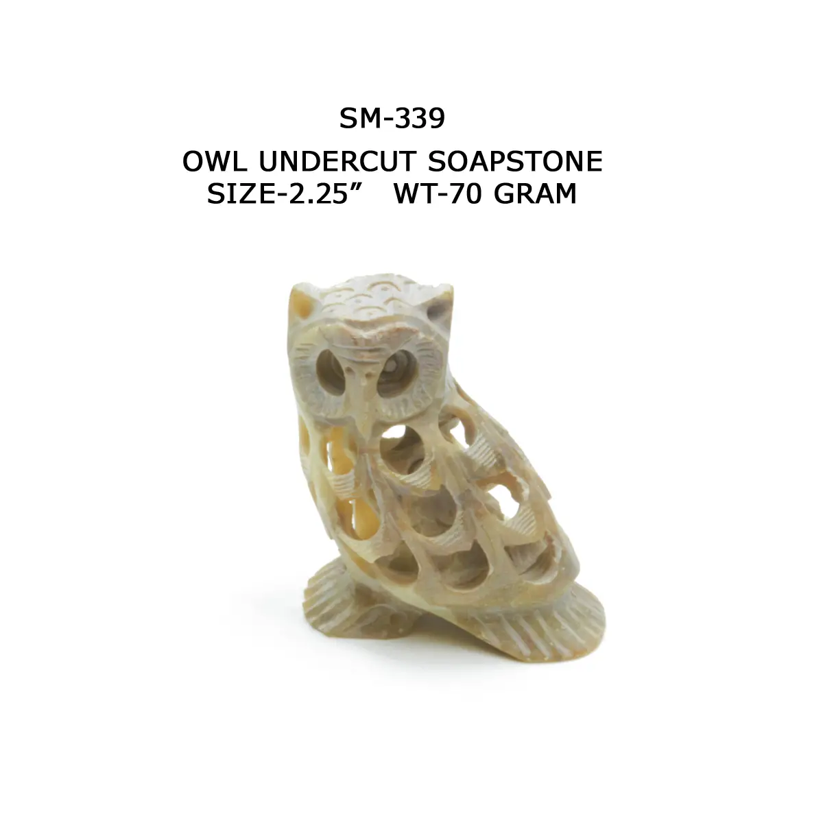 OWL UNDERCUT SOAPSTONE
